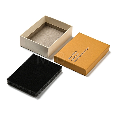 Cardboard Jewelry Set Box CON-D014-04B-1