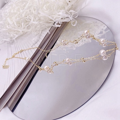 Natural Freshwater Pearl Necklaces PW-WG78554-02-1