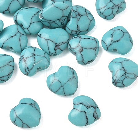 Dyed Synthetic Turquoise Beads GG-CBA391B-01A-1