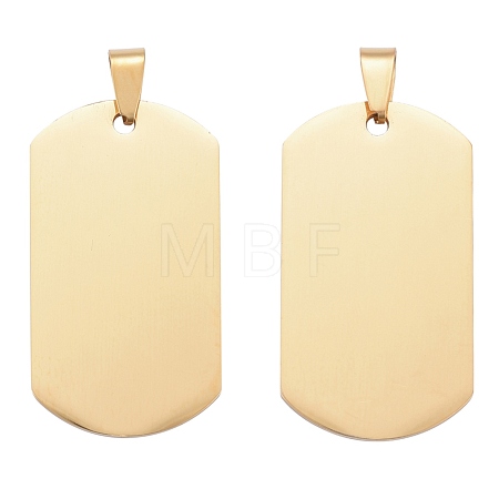 PVD Vacuum Plating 304 Stainless Steel Big Pendants STAS-I140-19E-G-1