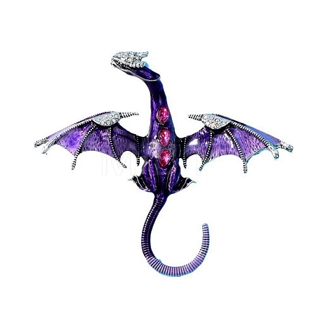 Alloy Enamel Brooch PW-WG15491-02-1