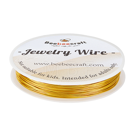 30M Brass Wire KK-BBC0021-58G-1