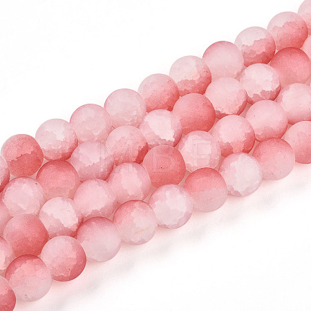 Crackle Glass Beads X1-GLAA-N009-10mm-03-1