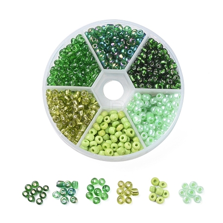 6/0 Glass Seed Beads SEED-X0052-03C-4mm-1