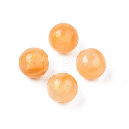 Opaque Acrylic Beads MACR-N009-014A-03-1