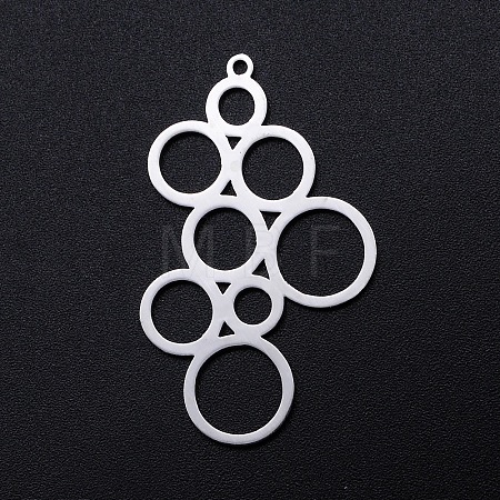 Non-Tarnish 201 Stainless Steel Pendants STAS-S105-JN917-1-1