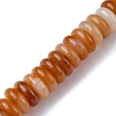 Natural Red Agate Beads Strands G-F743-01F-02-1