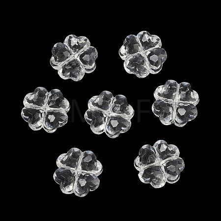 Transparent Acrylic Beads SACR-F016-03B-1