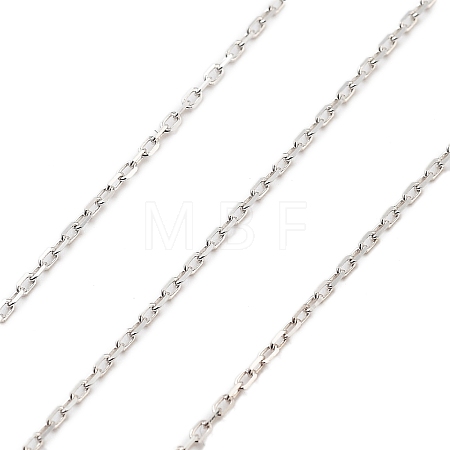 925 Sterling Silver Paperclip Chains LS-STER-P064-04S-1