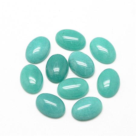 Natural White Jade Cabochons G-R415-13x18-25-1