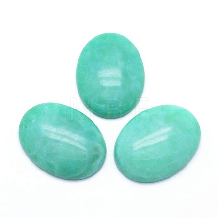 Natural White Jade Cabochons X-G-P393-I23-1
