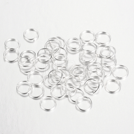 Iron Open Jump Rings X-IFIN-A018-4mm-S-1