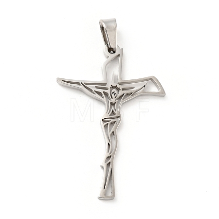 Non-Tarnish 201 Stainless Steel Pendants STAS-E015-12P-1