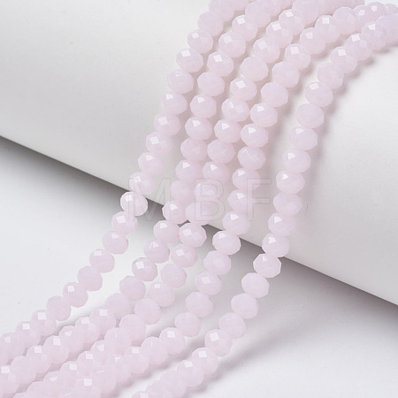 Glass Beads Strands EGLA-A034-J8mm-D02-1