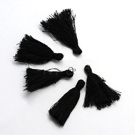 Handmade Polycotton(Polyester Cotton) Tassel Decorations OCOR-Q024-14-1