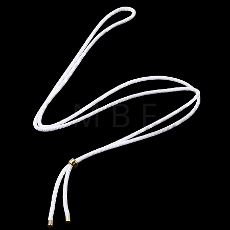 2.5MM Adjustable Braided Nylon Cords Necklace Making FB-CBAA152-02G-32-1