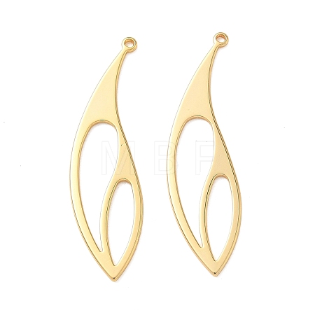 Brass Pendants KK-Z136-65G-02-1