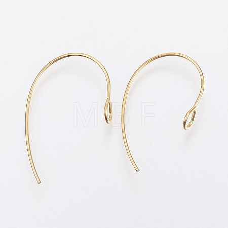 304 Stainless Steel Earring Hooks STAS-F148-05G-02-1