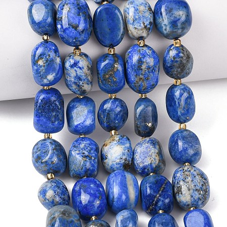 Natural Lapis Lazuli Beads Strands G-G453-D11-01-1