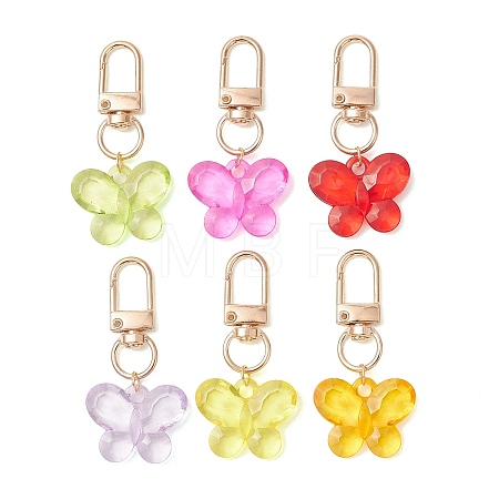 Acrylic Pendant Decoration HJEW-JM04797-1