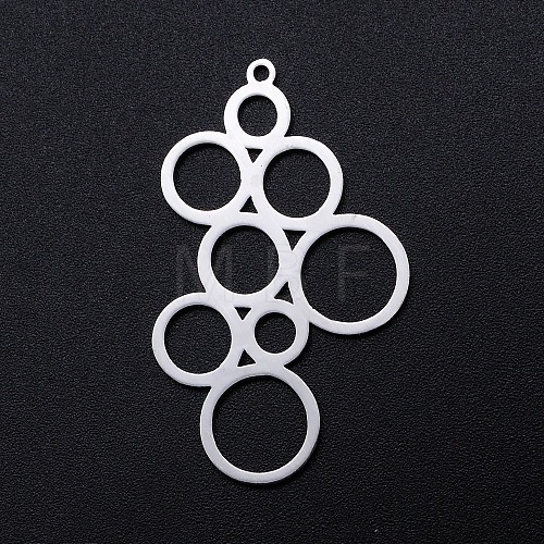 Non-Tarnish 201 Stainless Steel Pendants STAS-S105-JN917-1-1