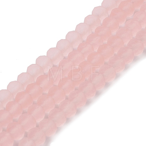 Transparent Glass Beads Strands X1-EGLA-A034-T4mm-MD22-1