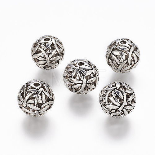 Tibetan Style Alloy Beads PALLOY-AD-18441-AS-1