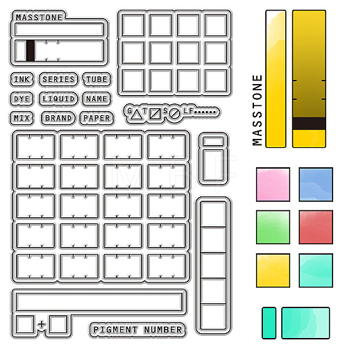 Custom PVC Plastic Clear Stamps DIY-WH0439-0393-1