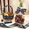 5.46M 3 Styles Ethnic Style Embroidery Polyester Ribbons SRIB-WR0001-03-5