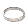 304 Stainless Steel Plain Bangles BJEW-Q773-03A-P-2