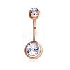 Brass Piercing Jewelry AJEW-EE0006-79RG-7