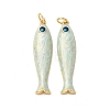 Brass Pendants KK-D019-29C-06G-1