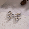 Geometric Wing 304 Stainless Steel Stud Earrings AG9073-2-1