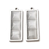 303 Stainless Steel & Cat Eye Pendants CE-CBA1E47-05P-1