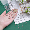 50Pcs 304 Stainless Steel Screw Eye Peg Bails STAS-UN0052-87B-3