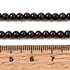 Natural Garnet Gemstone Bead Strands X-G-R263-4mm-4
