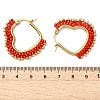 Glass Seed Hoop Earrings for Women EJEW-MZ00797-6