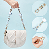 Marble Pattern Acrylic Curb Chain Bag Strap FIND-WH0092-30-2