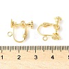 316 Surgical Stainless Steel Clip-on Earring Findings X-STAS-Z127-02G-3