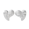 304 Stainless Steel Stud Earrings for Women EJEW-K306-03P-4