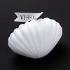 Shell Shaped Aromatherapy Smokeless Candles DIY-C001-06F-1