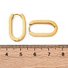 PVD Vacuum Plating 304 Stainless Steel Huggie Hoop Earrings X-STAS-S103-21G-3