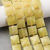 Natural Lemon Jade Beads Strands G-F839-A18-01-1
