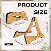 Wood & EVA Foam Folding Guitar Holders AJEW-WH0077-238-2