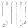 925 Sterling Silver Ends with Chain FIND-GA00001-1
