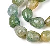 Baking Paint Crackle Glass Beads Strands DGLA-N019-03A-10-3