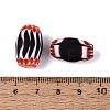 Handmade Millefiori Glass Barrel Beads LA-N002-09A-3