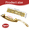 3Pcs Alloy Hair Barrettes for Women PHAR-PH0001-26-2