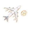 Airplane Enamel Pins AL-CBAC5A3-01G-2