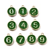 Alloy Enamel Charms ENAM-T010-07H-1